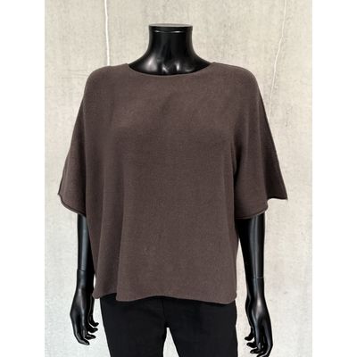 Brown knit Vanting