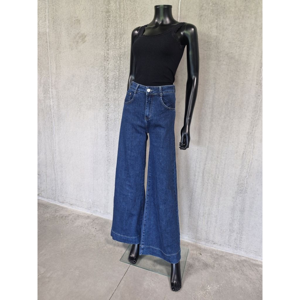 Jeans med vide Vanting