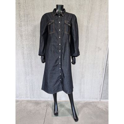Denim dress black Vanting