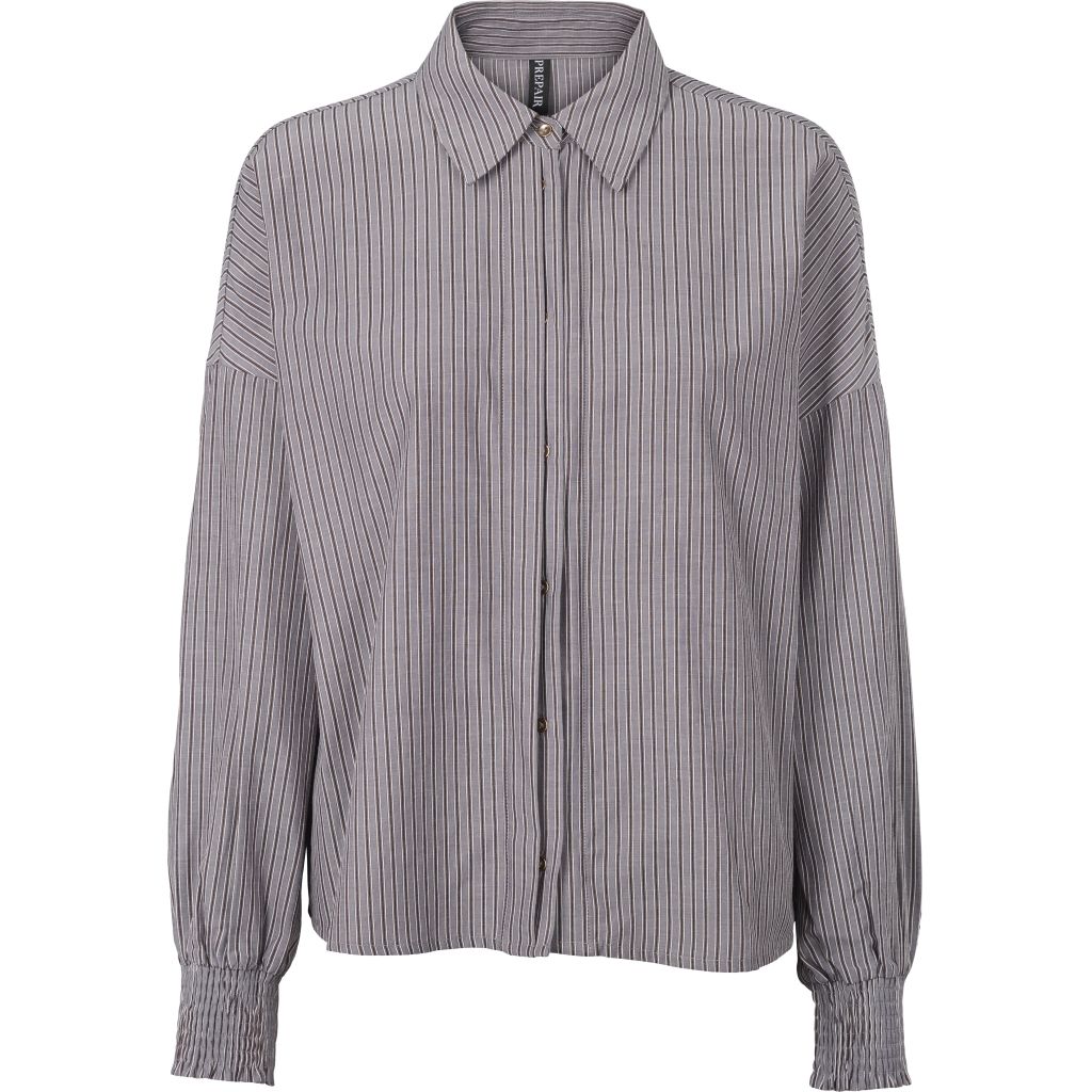 Lili Blouse (Grey Brown) Prepair Lili Blouse (Grey Brown) Prepair