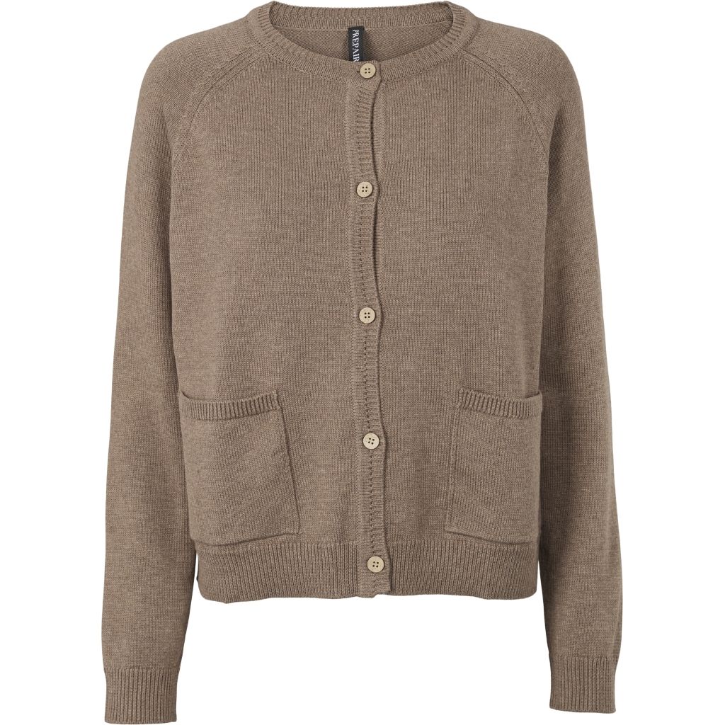 Lelou Cardigan (Brown) Prepair Lelou Cardigan (Brown) Prepair
