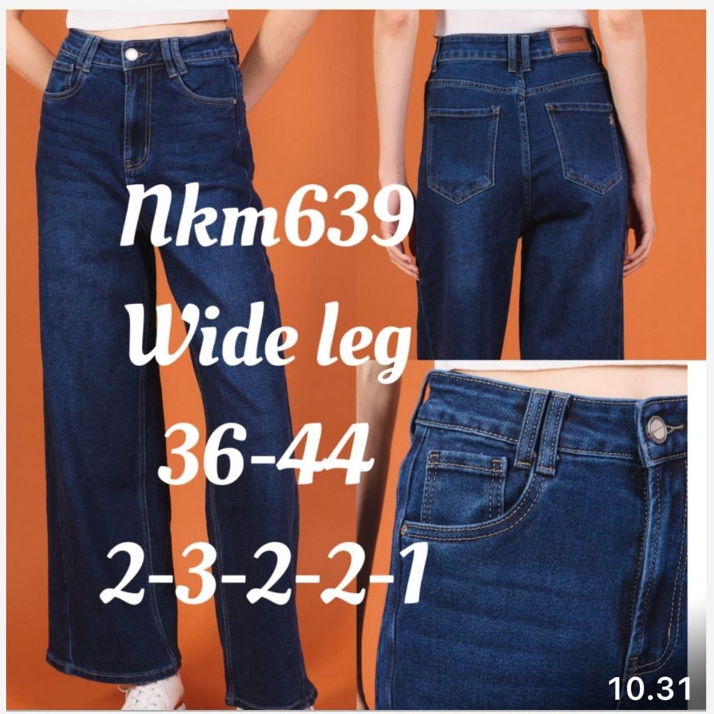 Denim w. Wide Legs (Denim Blue) Vanting