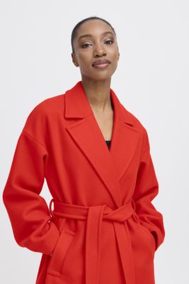 IHJannet Jacket (Fiery Red) ICHI IHJannet Jacket (Fiery Red) ICHI