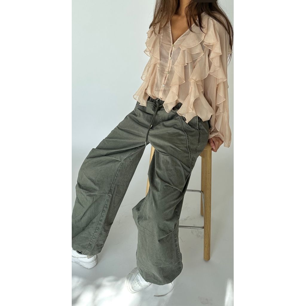 Carrie Pants (Army) Continue