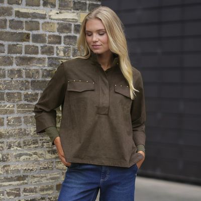 Sky Blouse (Brown) Prepair Sky Blouse (Brown) Prepair