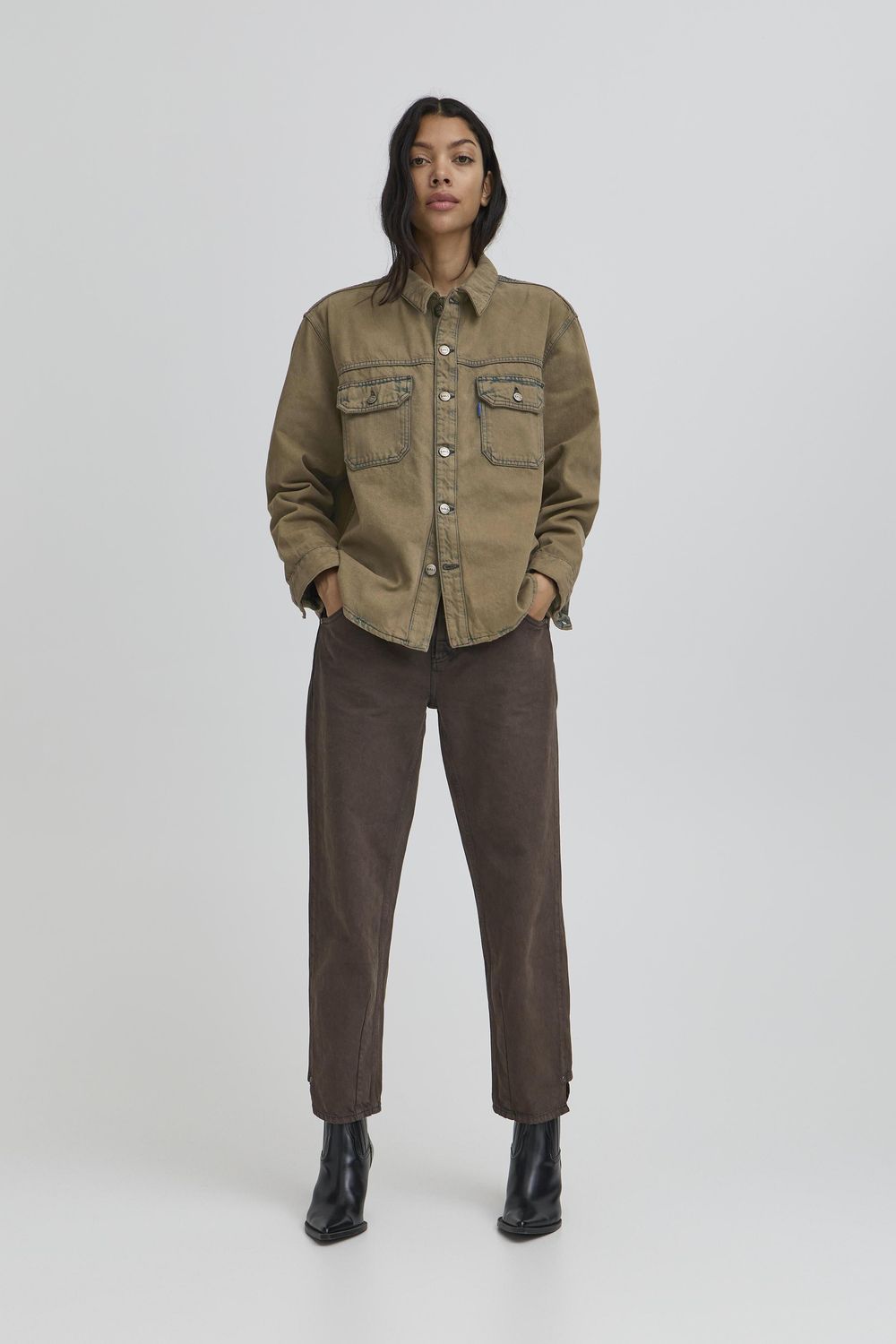 BAPietro OZ Denim Shirt (Petrified Oak) BALL BAPietro OZ Denim Shirt (Petrified Oak) BALL