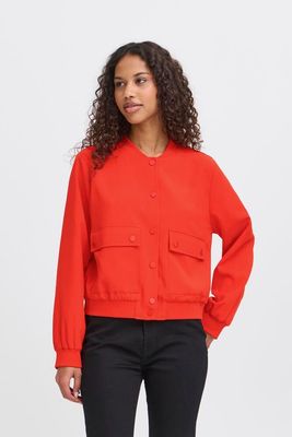 IHFolavi Jacket (Fiery Red) ICHI IHFolavi Jacket (Fiery Red) ICHI