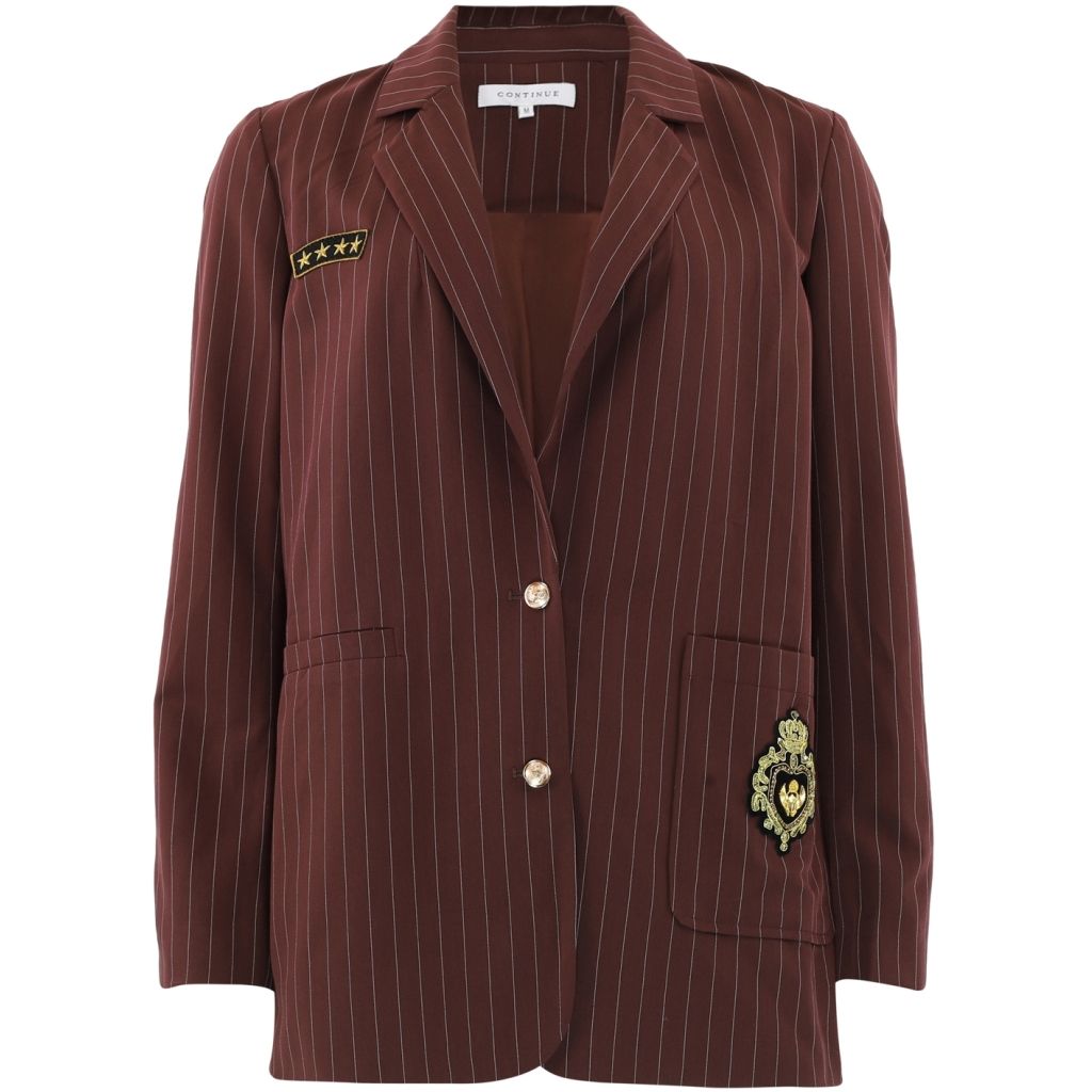 Jessy Blazer (Bordaux w. white stripe) Continue