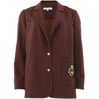 Jessy Blazer (Bordaux w. white stripe) Continue Jessy Blazer (Bordaux w. white stripe) Continue