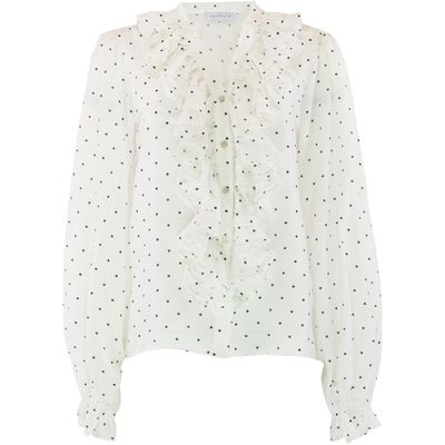 Frida dot blouse Continue Frida dot blouse Continue