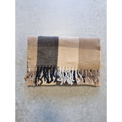 Tørklæde black/sand Vanting Tørklæde black/sand Vanting