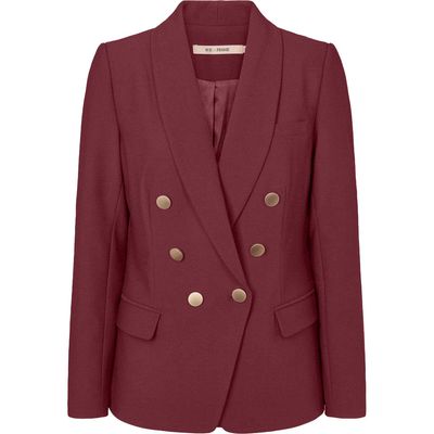 RDFEloise Comfy blazer Wine  Rue de Femme