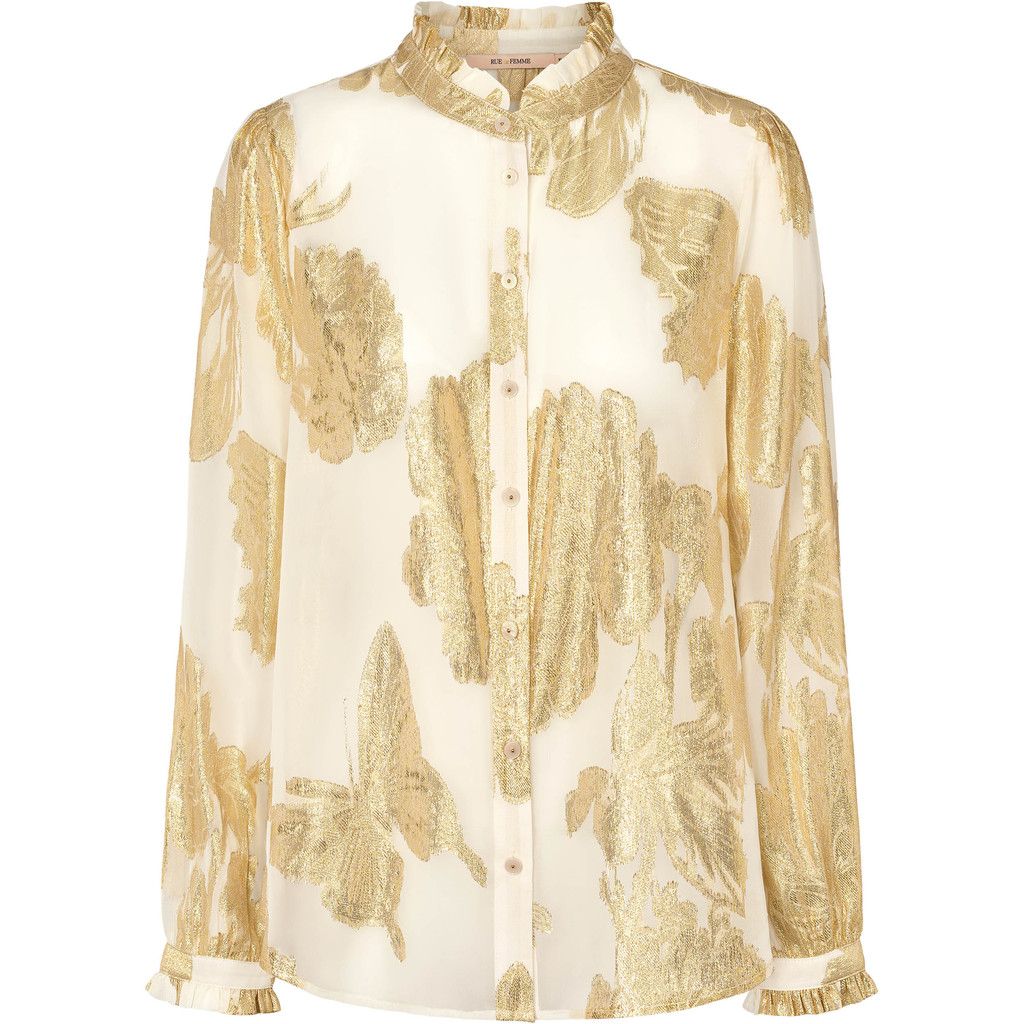 RDFJuno shirt gold Rue de Femme RDFJuno shirt gold Rue de Femme