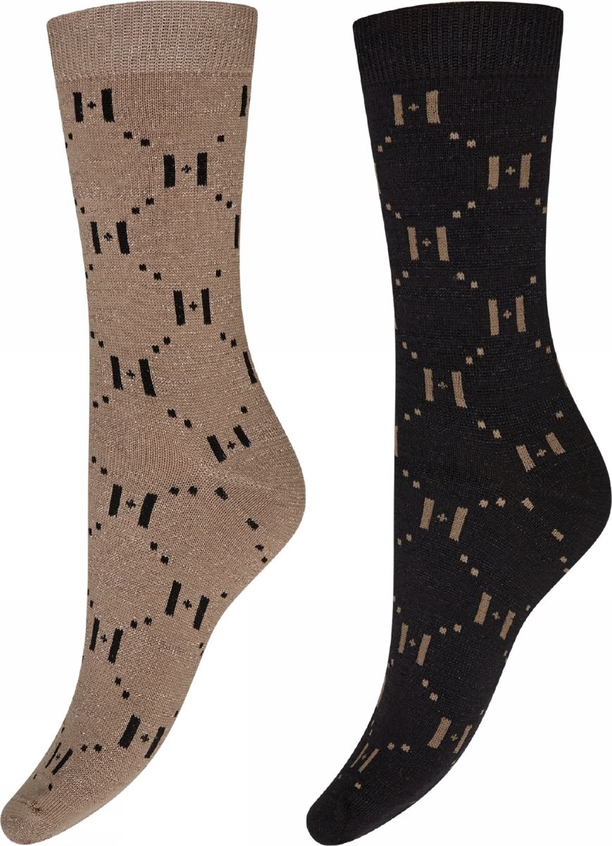 Ankelstrømpe i boks 2 stk (multifarvet) Hype The Detail Ankelstrømpe i boks 2 stk (multifarvet) Hype The Detail