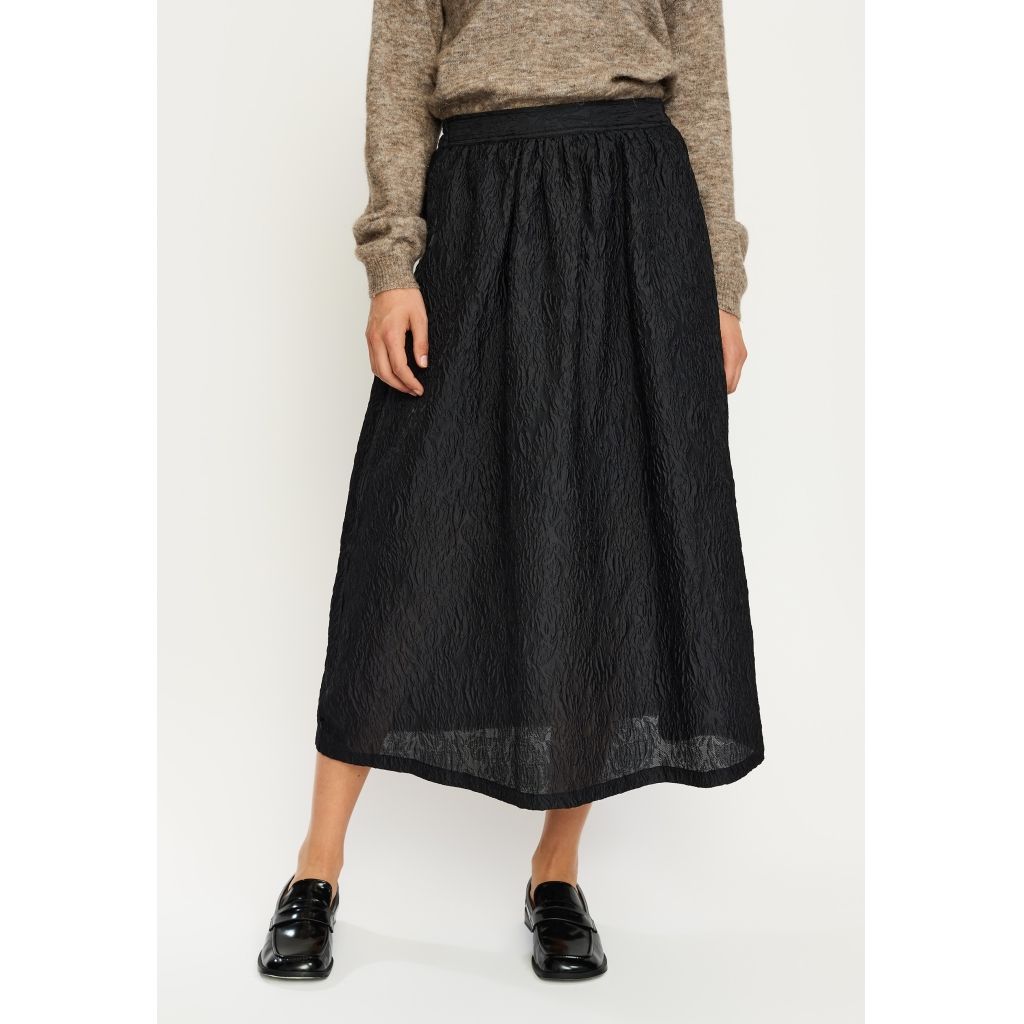 SRAdi Midi Skirt (Black) Soft Rebels