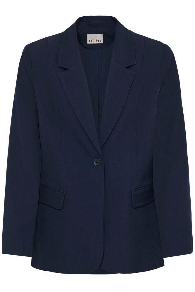 IHFava Long Blazer (Dark Navy) ICHI