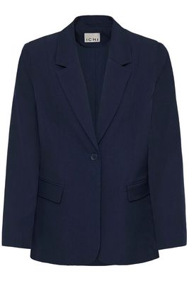 IHFava Long Blazer (Dark Navy) ICHI