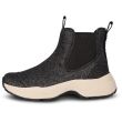 Silje Glitter Black Woden