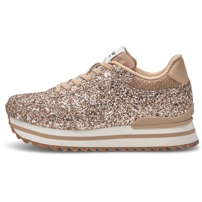 Ronja plateau glitter multi Woden