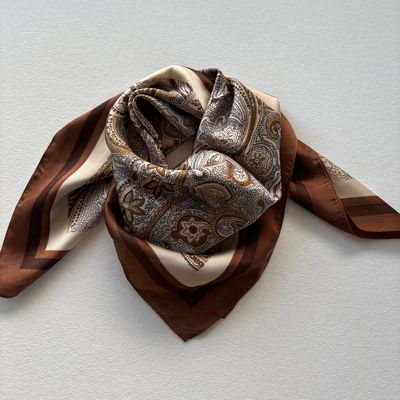 Tørklæde (Mix of Brown) ThreeM