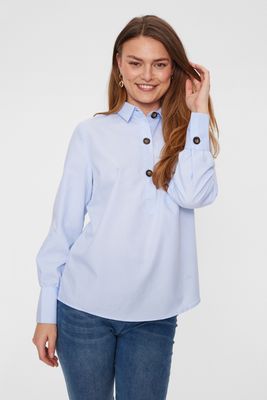 FQFlynn Shirt (Chambray Blue) Freequent