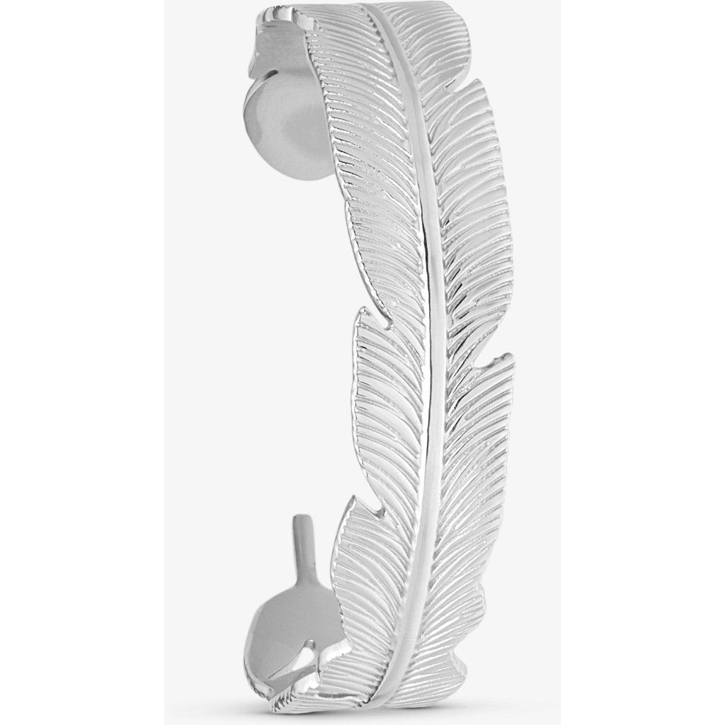 Leafy Bangle silver colour Wolff Jewelry