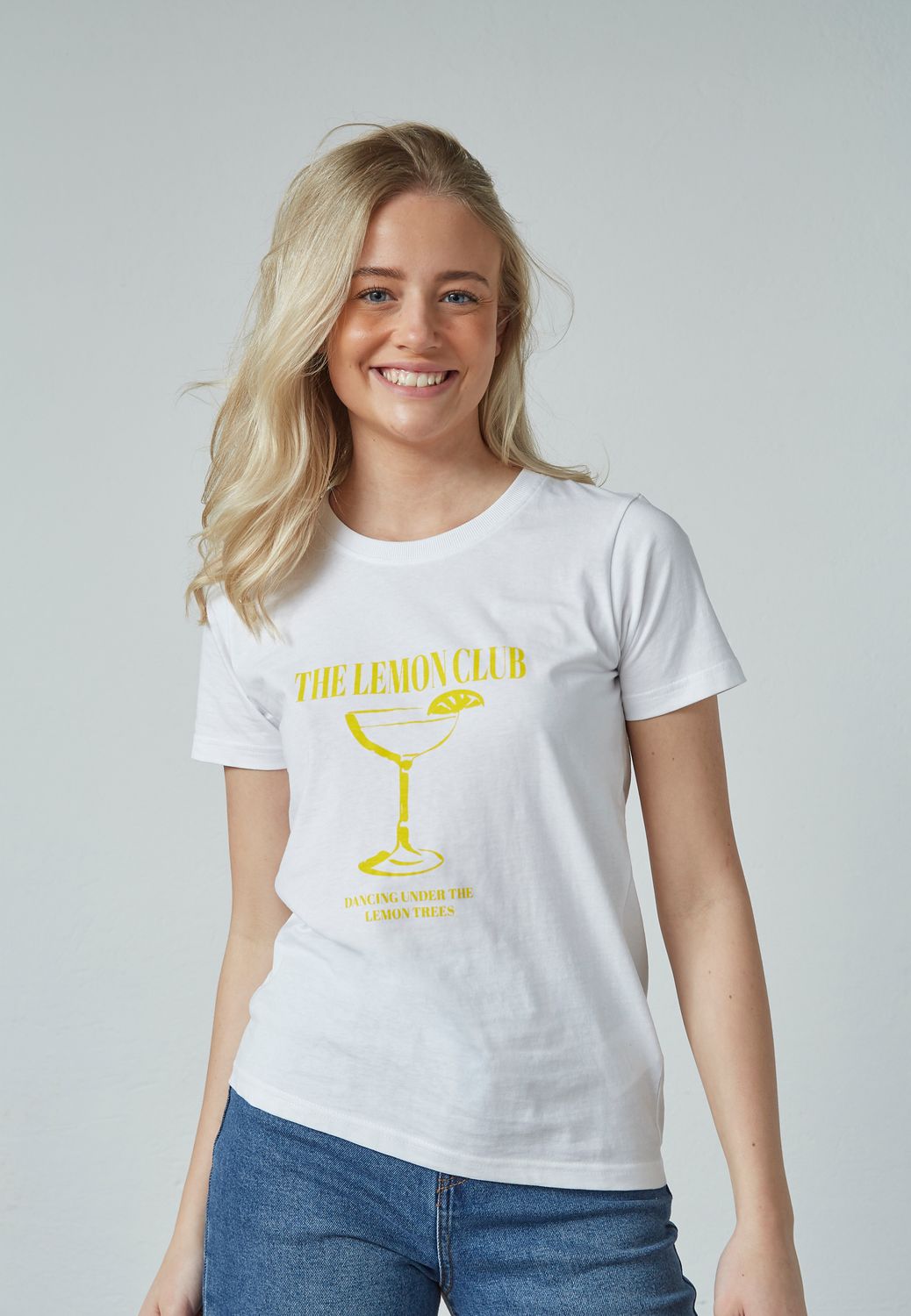 HUSA Short Sleeve2 (White/Banana) Sisters Point