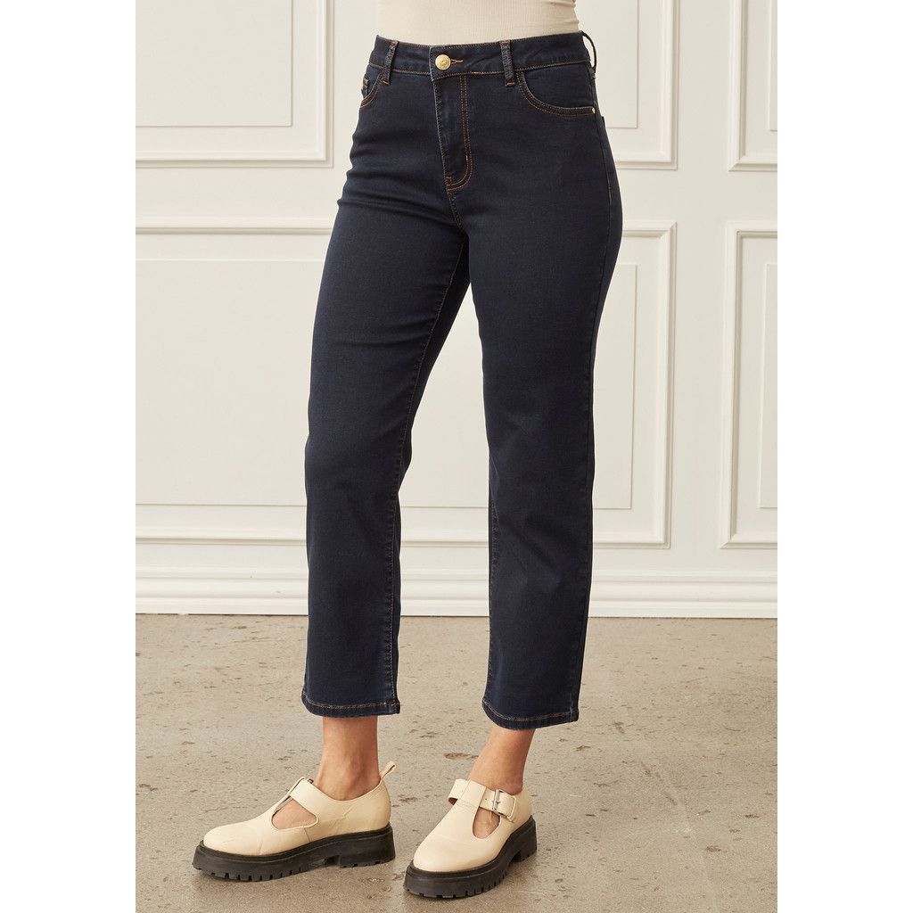 Lido straight jeans denim blue unwashed  I Say