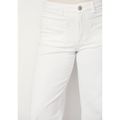 Bologna wide twill white denim I Say