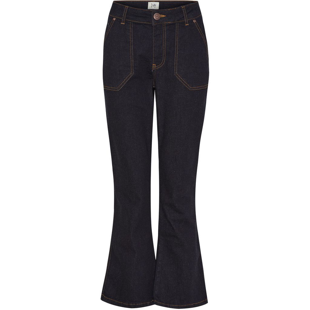 Como Flare jeans unwashed denim I Say