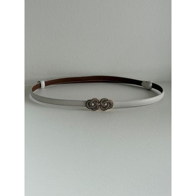 Belt beige leather ThreeM