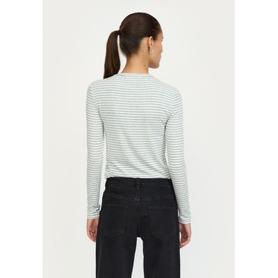 SRFenja Stripe O-neck T shirt Soft rebels