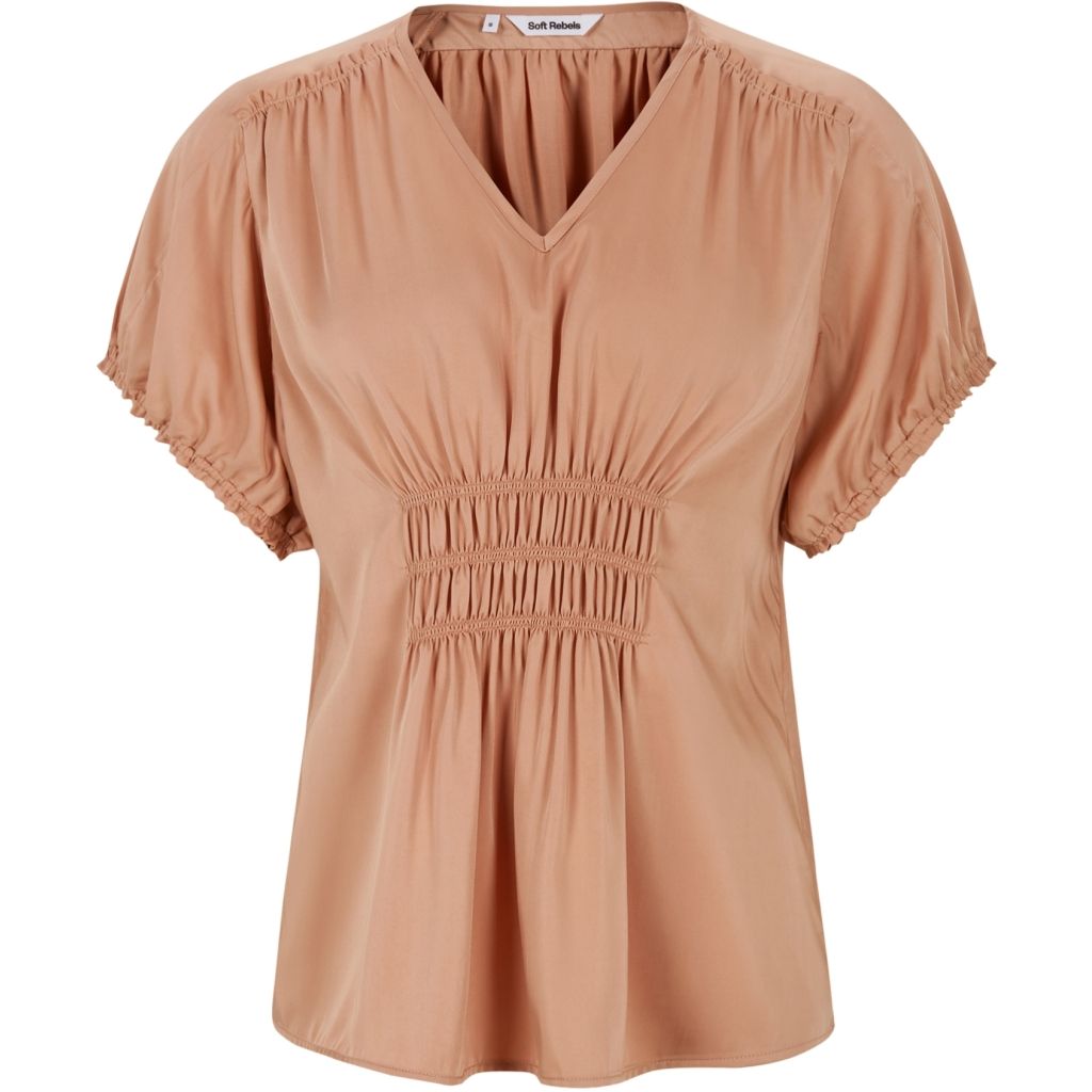SRJedda Blouse cafe creme Soft Rebels