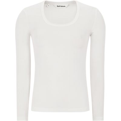 SRFenja snow white T shirt Soft rebels