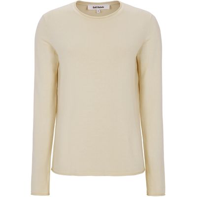 SRMarla O neck roll egde knit Windsurfer Arctic wolf Soft Rebels