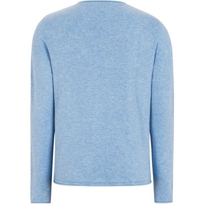 SRMarla O neck roll egde knit Windsurfer melange Soft Rebels