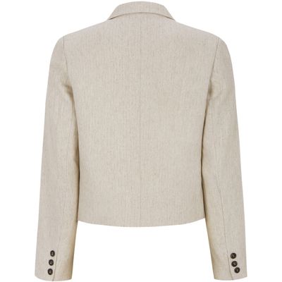 SREevi Blazer wood ash melange Soft rebels