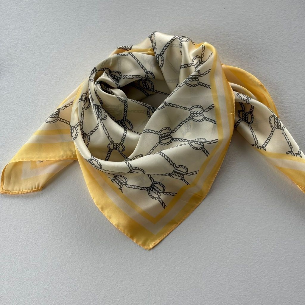 Tørklæde yellow ThreeM