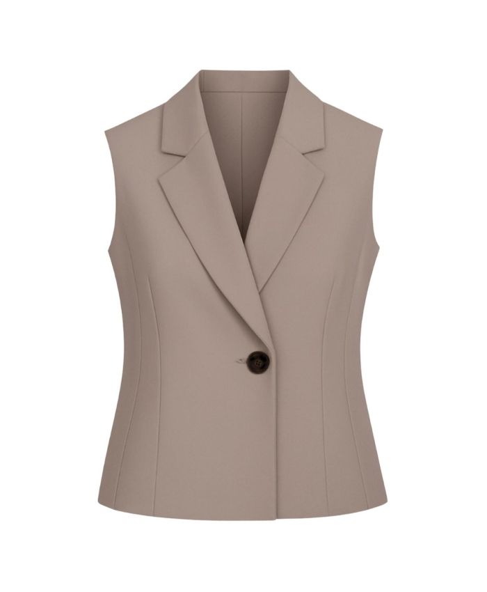 Sassi vest light brown Opal Studio
