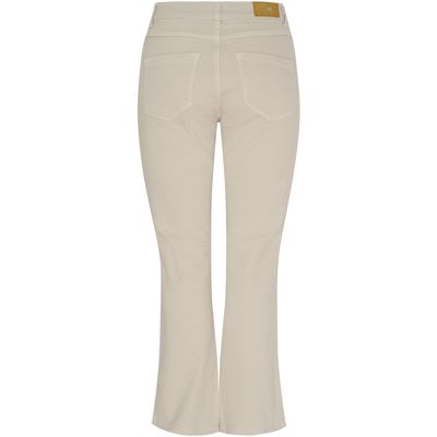 Como twill Flare jeans desert I Say