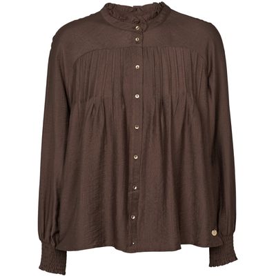 Lucy blouse brown Prepair