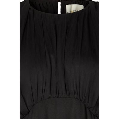 7712RDFToulouse dress black Rue de femme