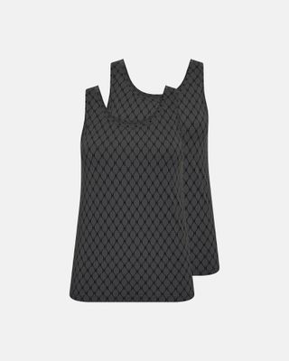 Singlet Logo 2pk (Grey) Hype The Detail