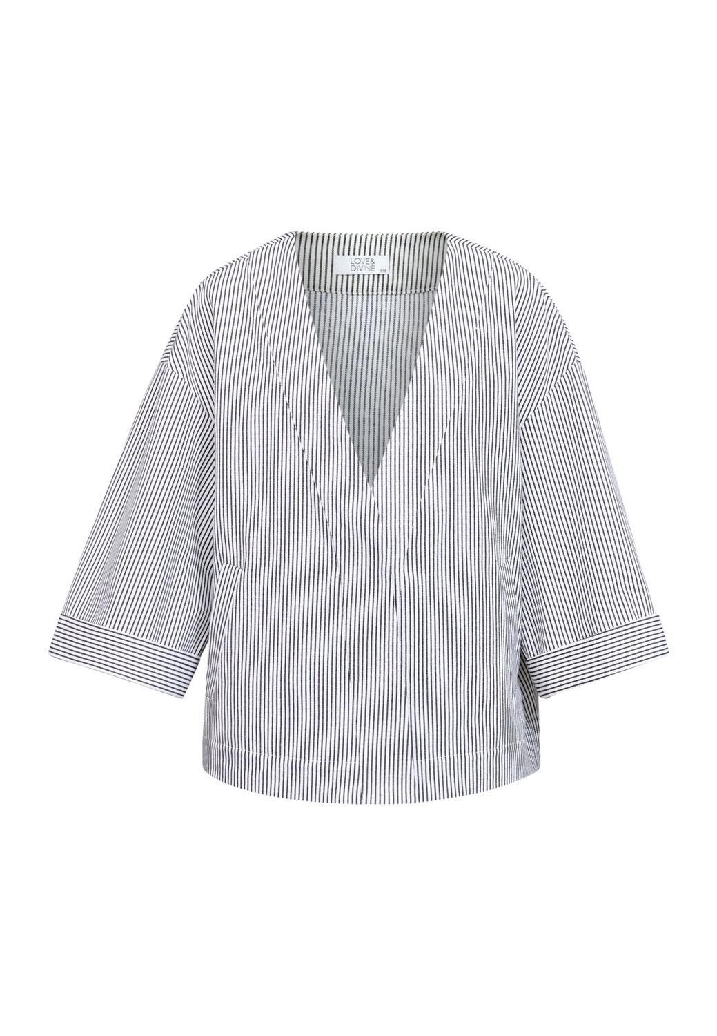 Love1521 Jacket black stripe Love &amp; Divine
