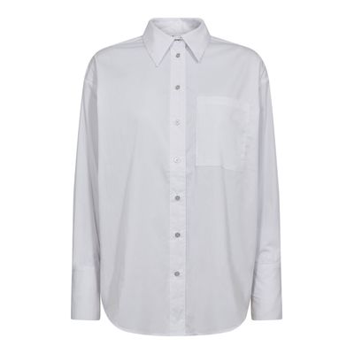 PoppyCC Cuff Shirt (White) Co'Couture