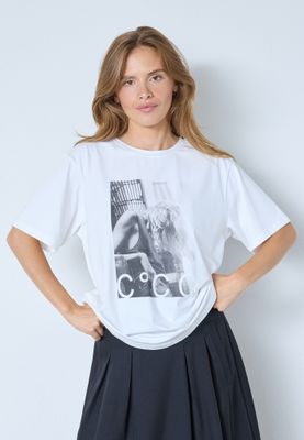 MadinaCC Oversize Tee (White) Co'Couture