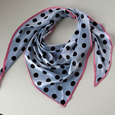 Tørklæde blå Threem