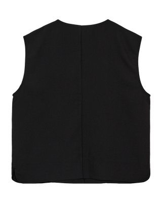 FQMaeve-waist-coat black Frequent