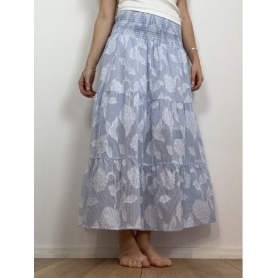 Majse Skirt (Blue Stripe) Continue
