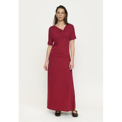 SRElla Drape Dress (Burnt Russet) Soft rebels